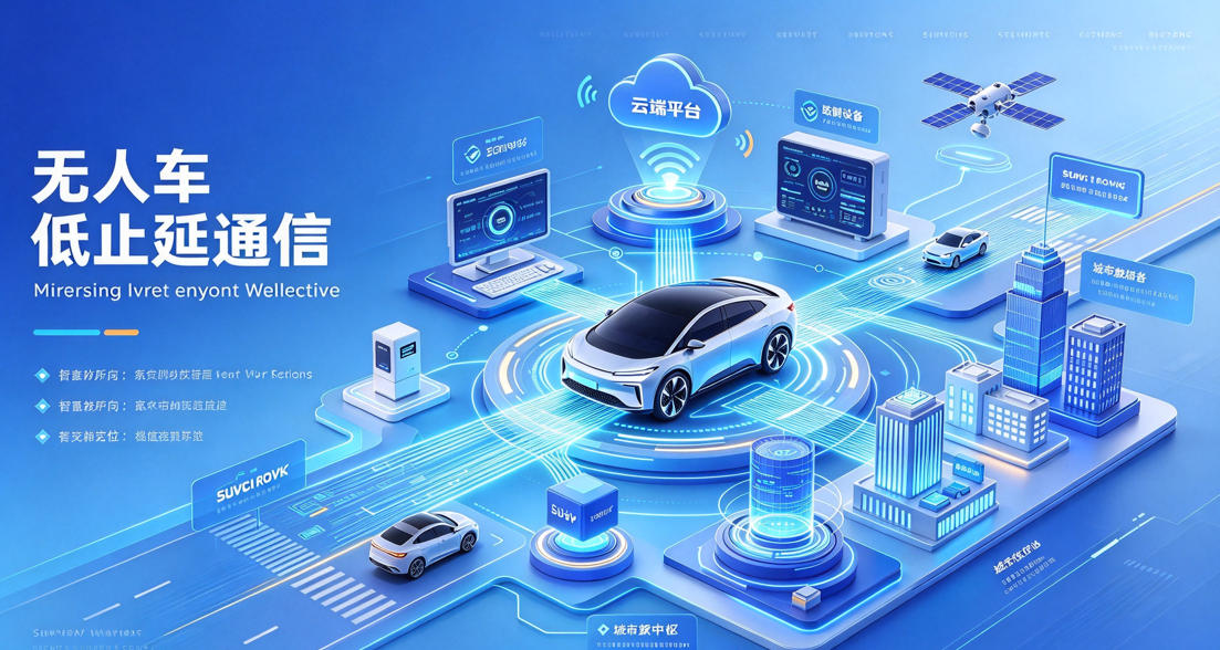 无人车远程接管与遥操作，低时延通信是安全底线