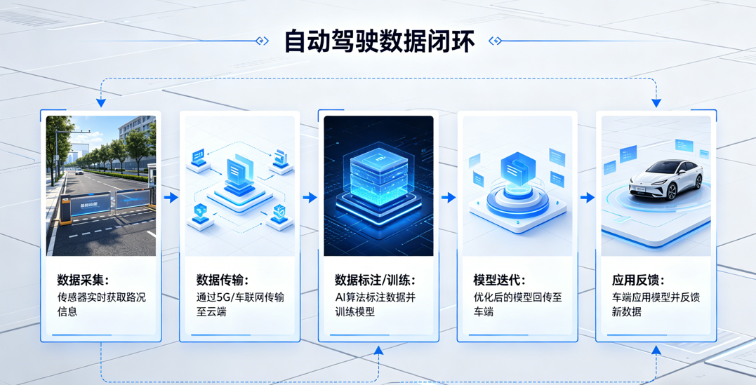 连接真实世界与模型能力的自动驾驶持续进化机制